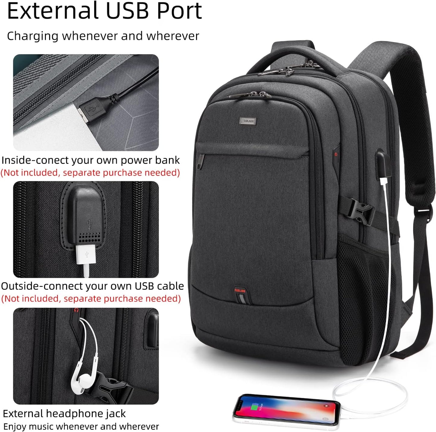 Ultimate Travel Laptop Backpack | Waterproof & Secure