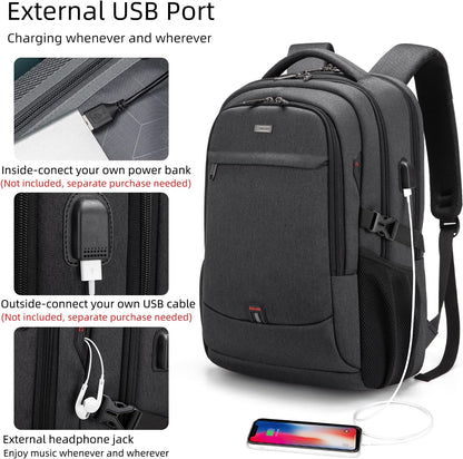 Ultimate Travel Laptop Backpack | Waterproof & Secure