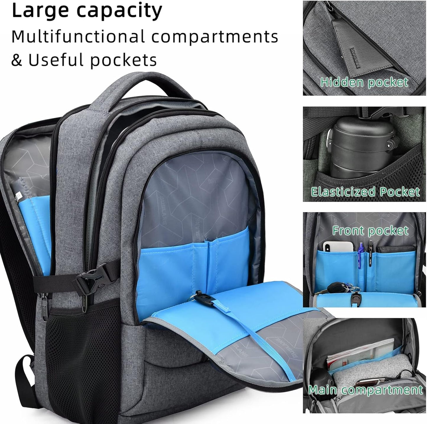Ultimate Travel Laptop Backpack | Waterproof & Secure