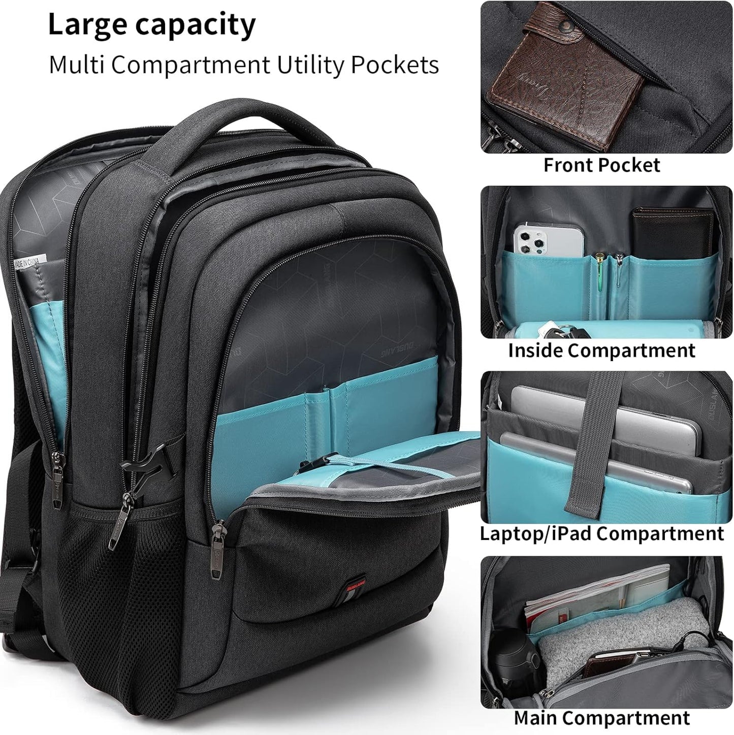 Ultimate Travel Laptop Backpack | Waterproof & Secure