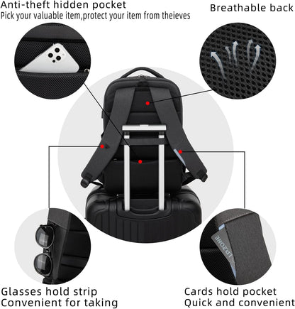 Ultimate Travel Laptop Backpack | Waterproof & Secure
