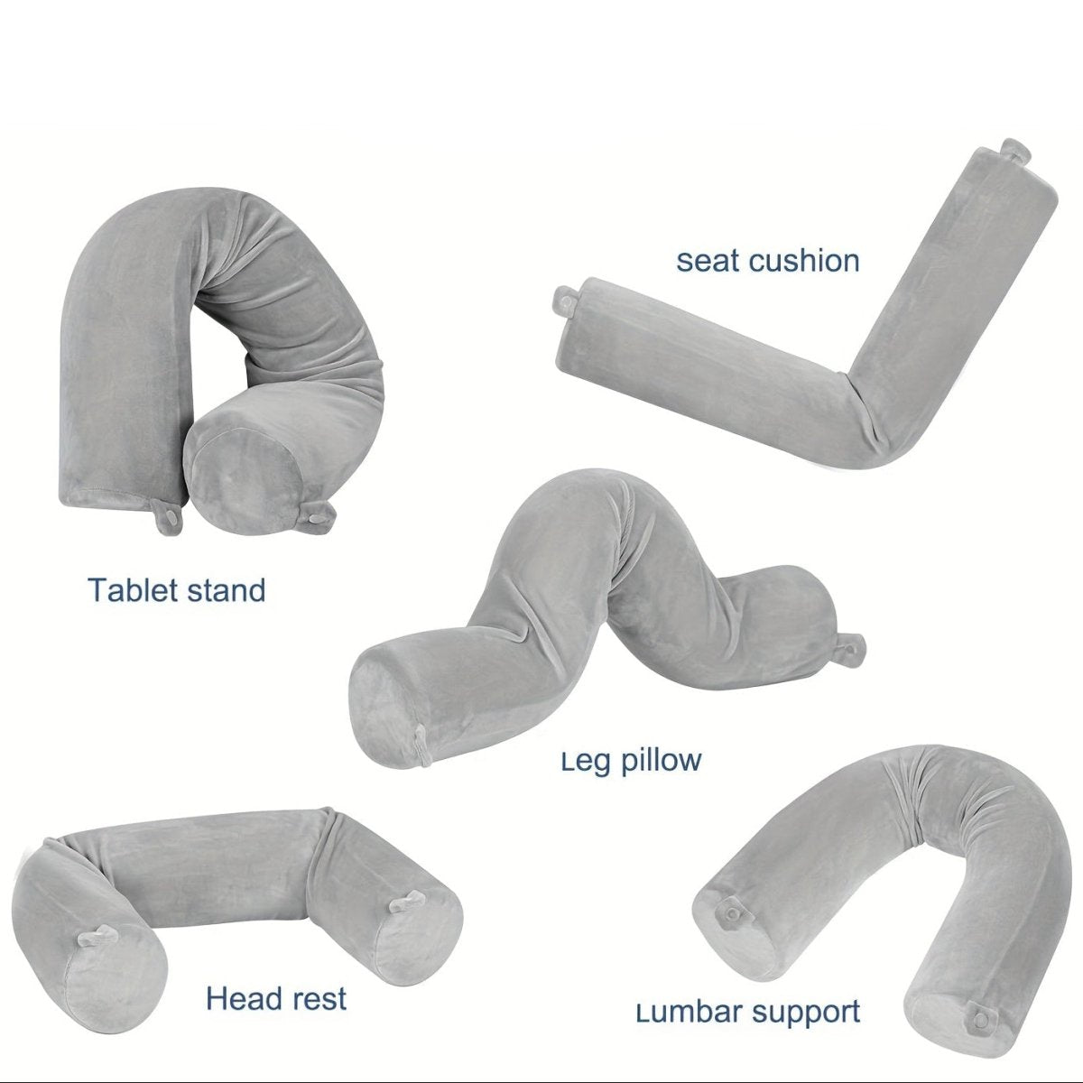 Travel Comfort Pillow | Ergonomic Neck Support | Portable