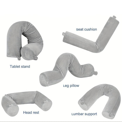 Travel Comfort Pillow | Ergonomic Neck Support | Portable