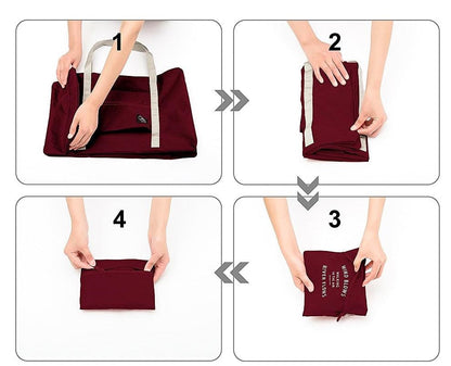 Lightweight Water-Resistant Foldable Travel Bag for Easy Packing