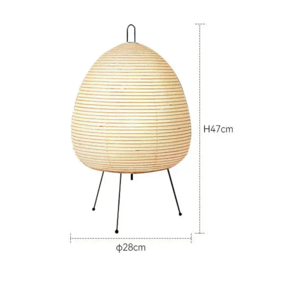 Serene Glow | Japanese-Inspired Table Lamp for Tranquil Spaces