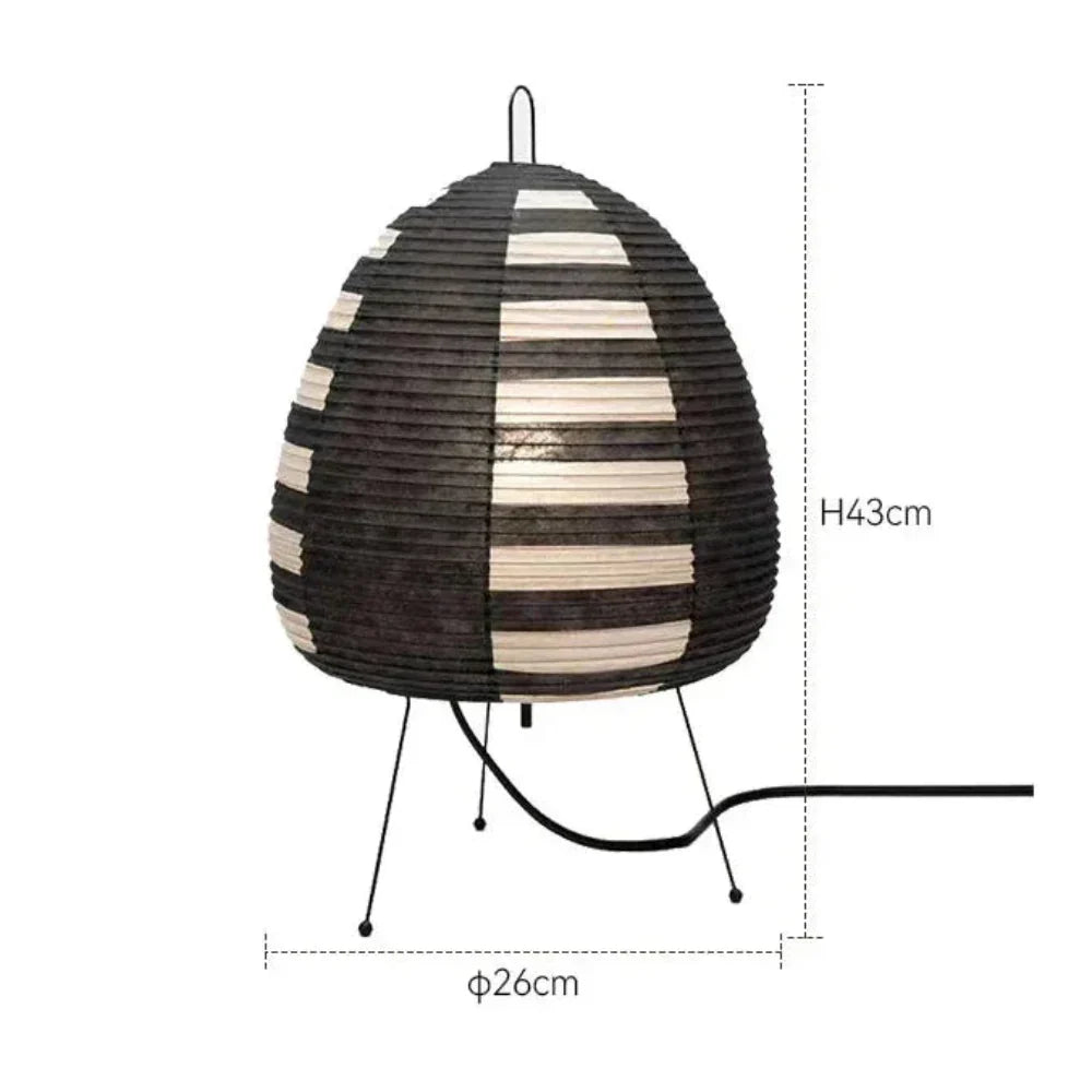 Serene Glow | Japanese-Inspired Table Lamp for Tranquil Spaces
