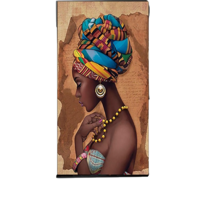 Elegant African Portrait - Canvas Art for Stunning Interiors