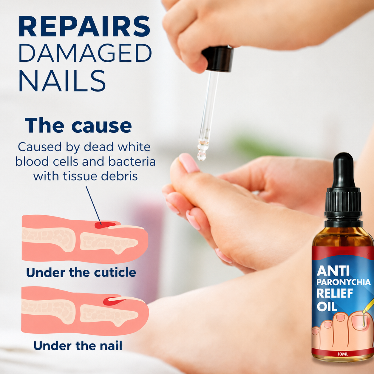 Revive Your Nails: Healing Serum for Healthy Growth