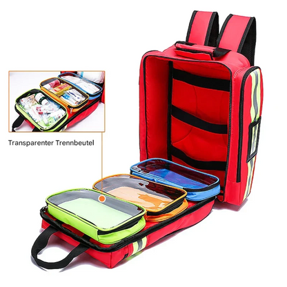 Waterproof Emergency Medical Backpack for Rescue and First Aid