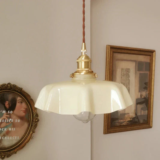 Classic Brass Pendant Light Fixture for Elegant Illumination