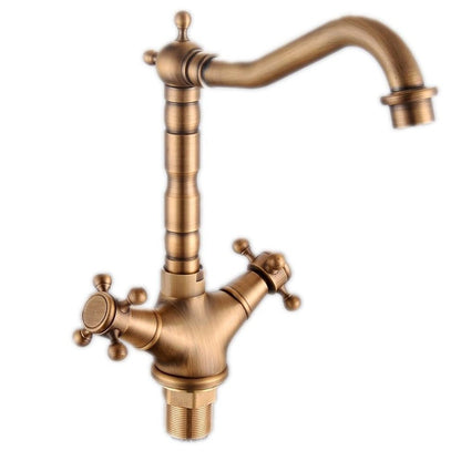 Antique-Style Rustic Sink Faucet – Perfect for Vintage Kitchens or Bathrooms