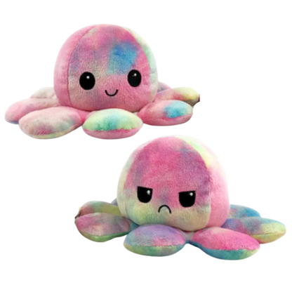 Reversible Mini Octopus Plush Toy