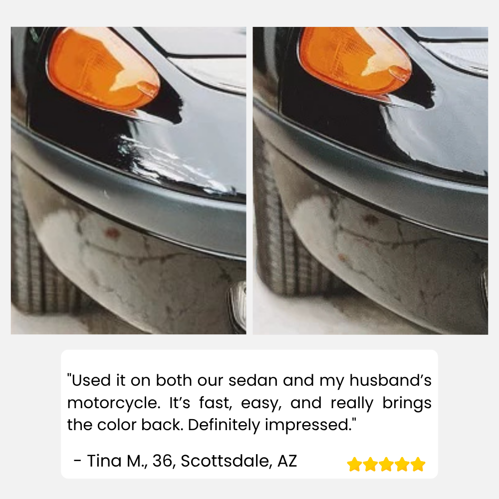 SparkleShield™ — Effortlessly Erase Scratches for a Flawless Shine