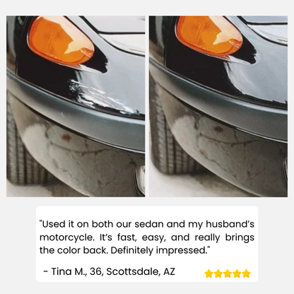SparkleShield™ — Effortlessly Erase Scratches for a Flawless Shine