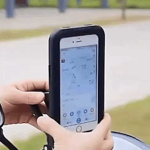 Waterproof Phone Holder for Bikes – 360° Rotatable, Rainproof