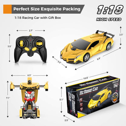 Transforming RC Car & Robot | Exciting Dual-Mode Fun