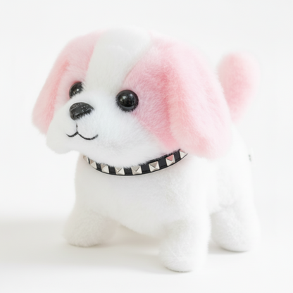 Interactive Plush Puppy Toy for Kids - Walking and Barking Robot Dog
