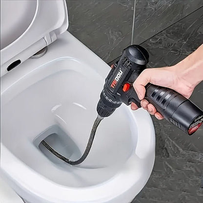 Ultimate Drain Clearing Tool | Power Drill Attachment | Fits 20–80 mm Pipes