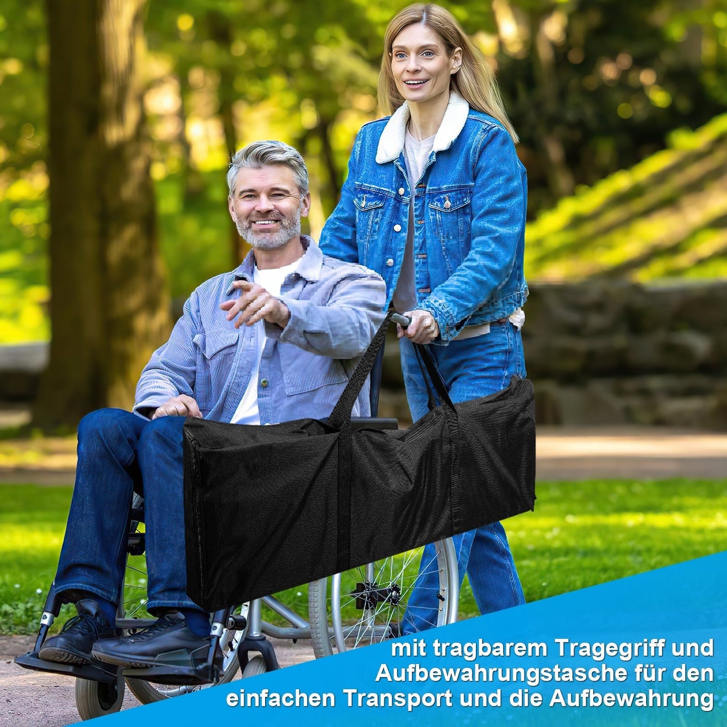 Aluminum Loading Ramp for Wheelchairs - 2x Capacity 300 kg