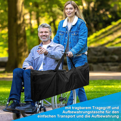 Aluminum Loading Ramp for Wheelchairs - 2x Capacity 300 kg