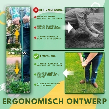 Weed Warrior - Effortless Root Removal Tool
