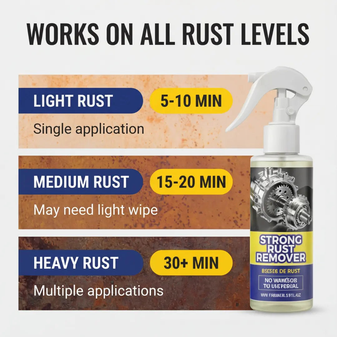Rust Eliminator Spray – Effortlessly Remove Rust with Ease