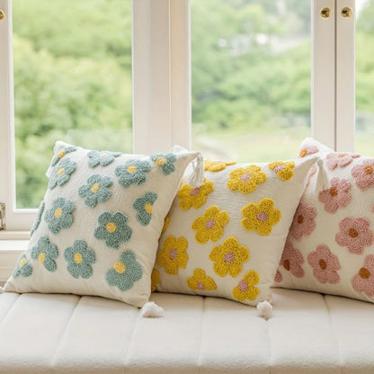 Spring Blossom Decorative Cushion Cover