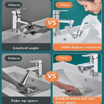 Buy One Get One Free | 360° Swiveling Faucet with Adjustable Sprayer