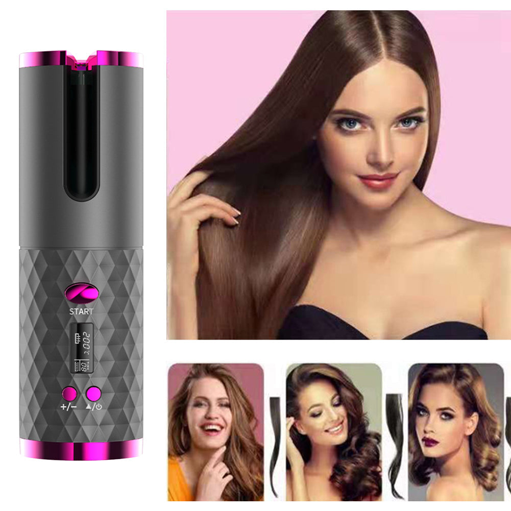 Cordless Magic Curling Wand for Effortless Waves