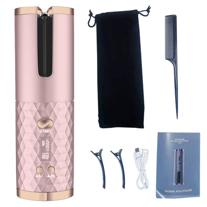 Cordless Magic Curling Wand for Effortless Waves