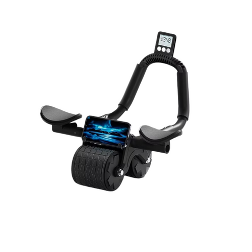 Ab Roller with Counter for Repetitions – Electric Exercise Wheel