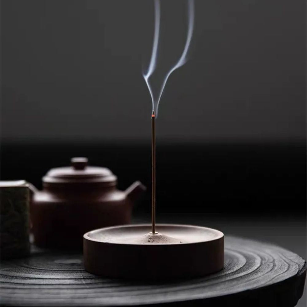Natural Harmony Wood Incense Holder for Peaceful Spaces