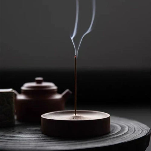 Natural Harmony Wood Incense Holder for Peaceful Spaces
