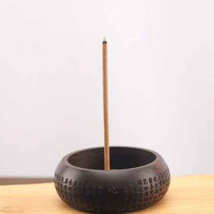 Natural Harmony Wooden Incense Holder