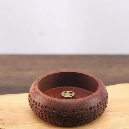 Natural Harmony Wooden Incense Holder