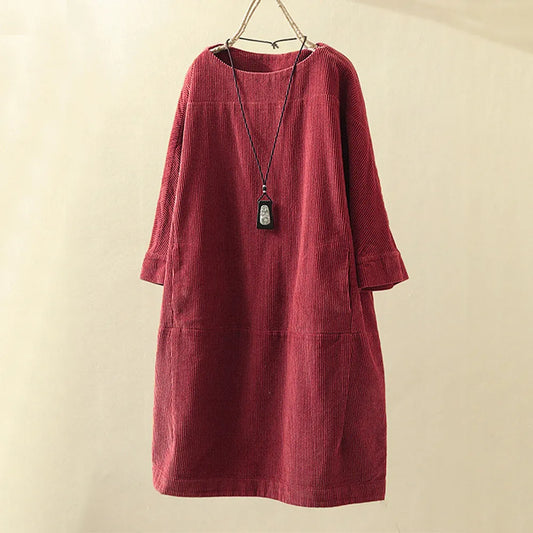 Chic A-Line Dress for Women - Effortless Elegance