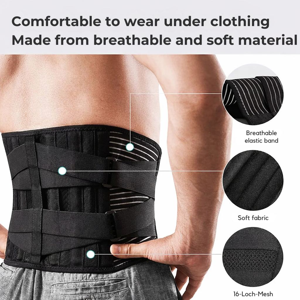 Ultimate Back Support | Lumbar Stabilizer | 360° Comfort System