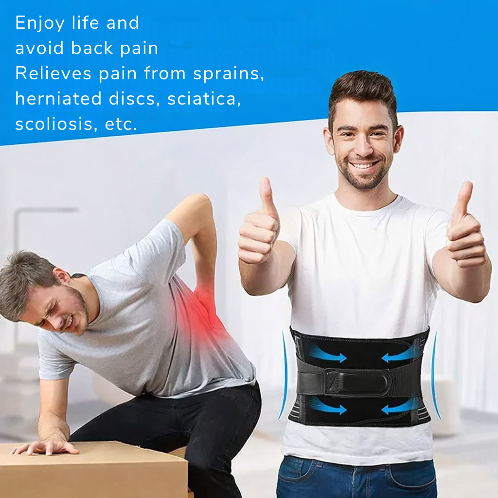Ultimate Back Support | Lumbar Stabilizer | 360° Comfort System