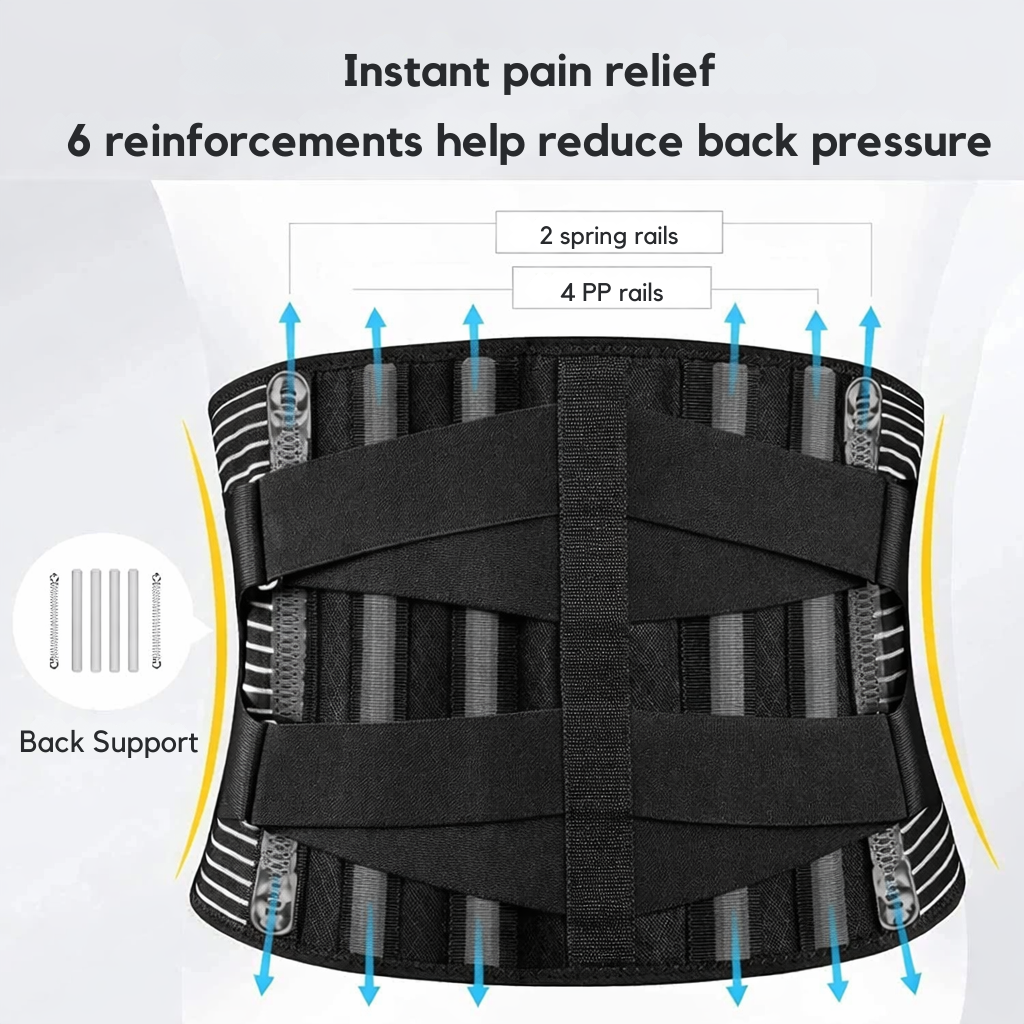 Ultimate Back Support | Lumbar Stabilizer | 360° Comfort System