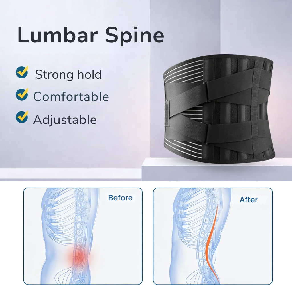 Ultimate Back Support | Lumbar Stabilizer | 360° Comfort System