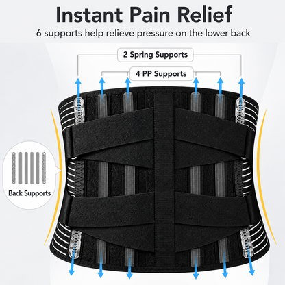 Back Support Belt | Advanced Support System for Comfort