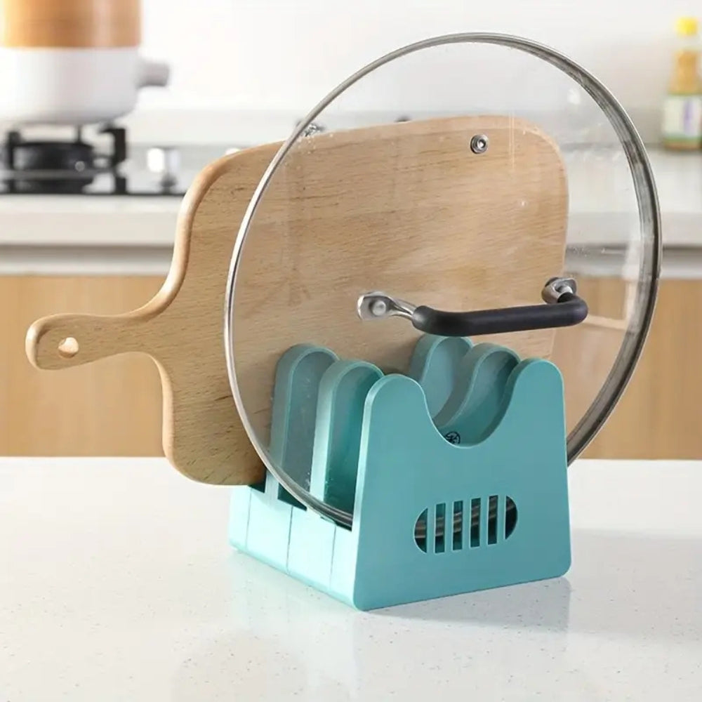 Smart Kitchen Organizer for Lids and Utensils