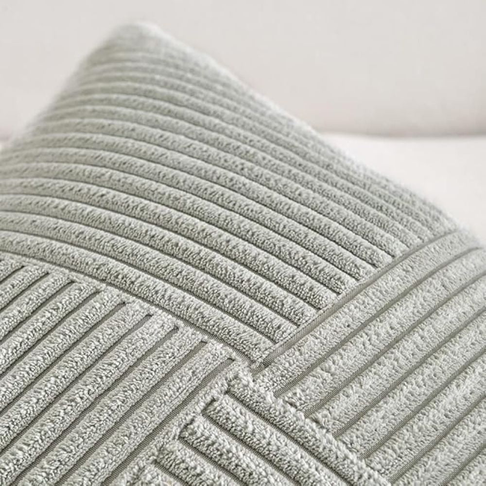 Cozy Textured Pillowcase for a Rustic Vibe