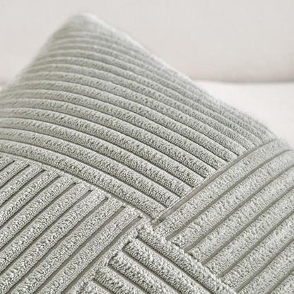 Cozy Textured Pillowcase for a Rustic Vibe
