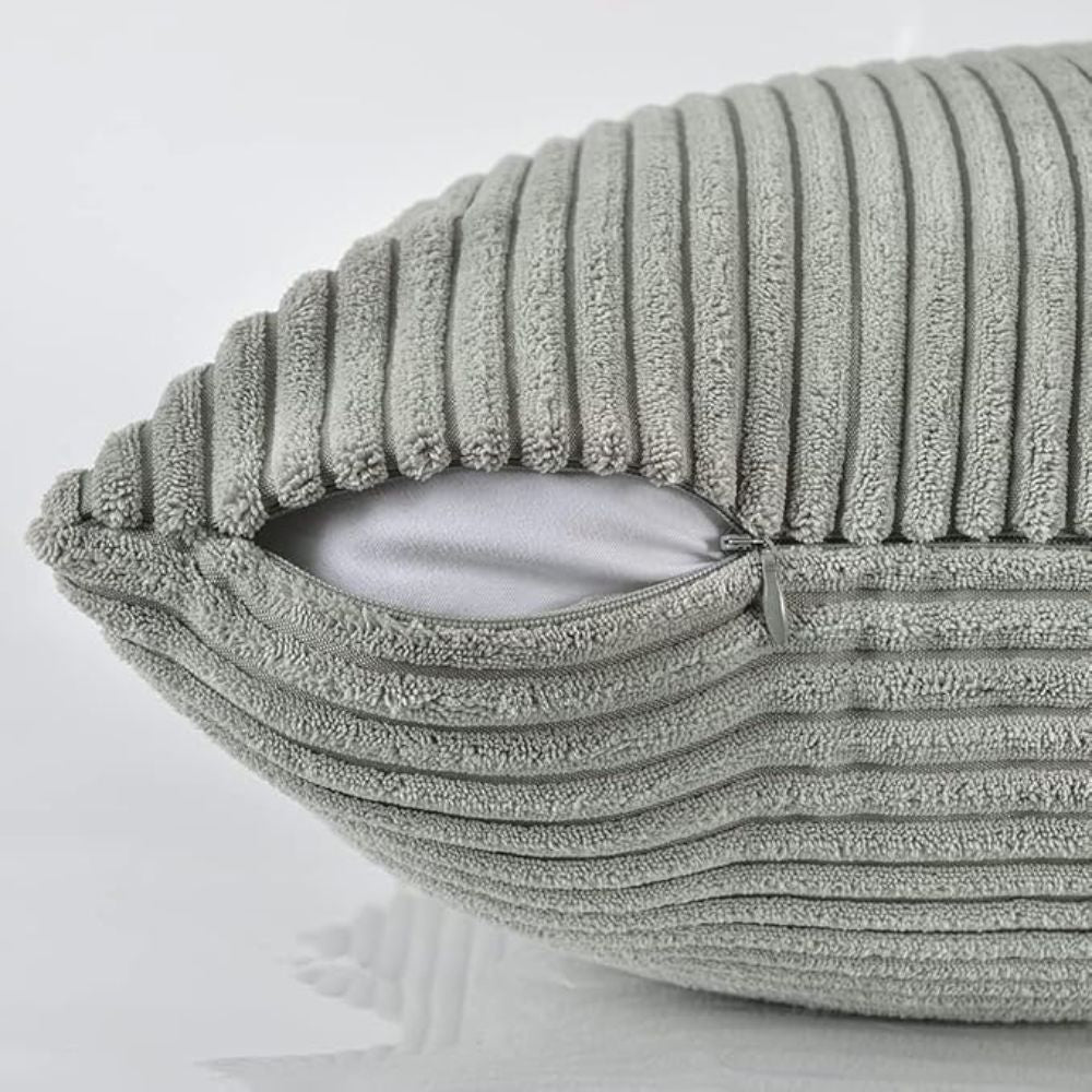 Cozy Textured Pillowcase for a Rustic Vibe