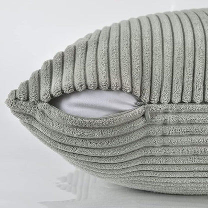 Cozy Textured Pillowcase for a Rustic Vibe
