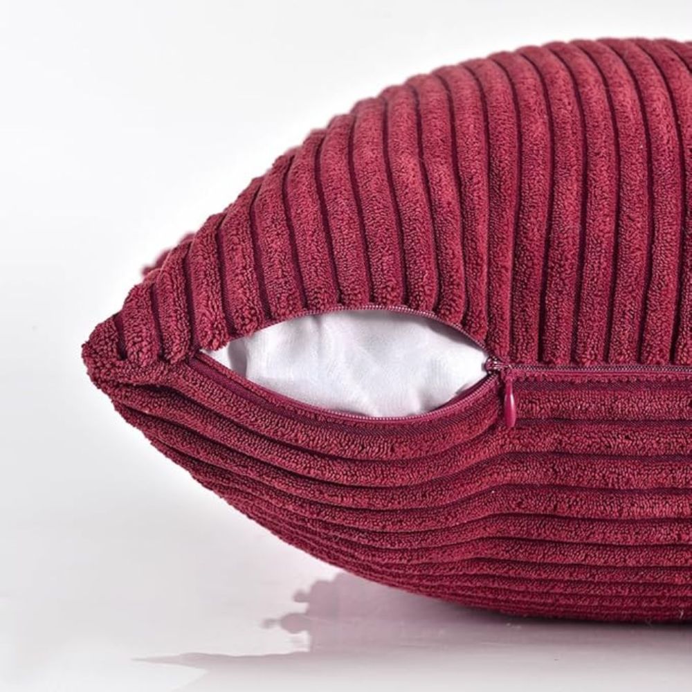Cozy Textured Pillowcase for a Rustic Vibe