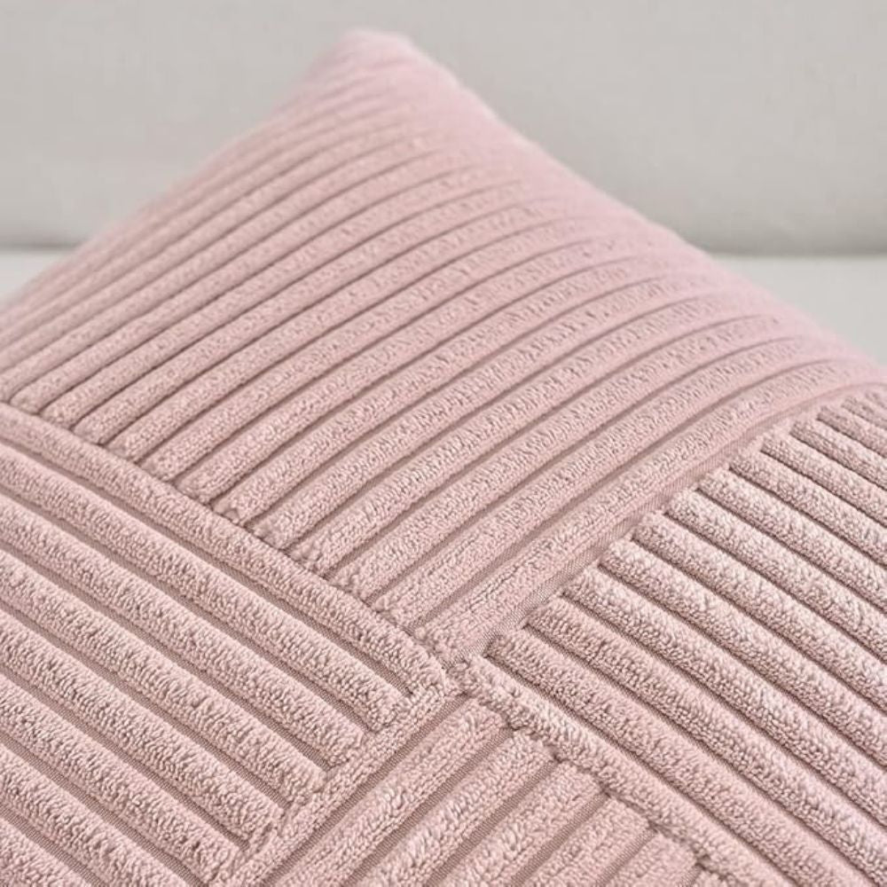 Cozy Textured Pillowcase for a Rustic Vibe