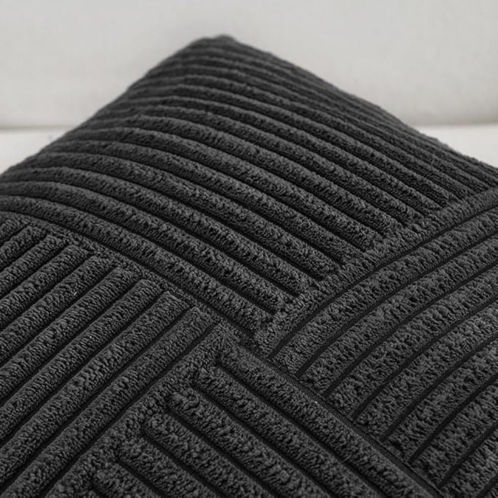 Cozy Textured Pillowcase for a Rustic Vibe
