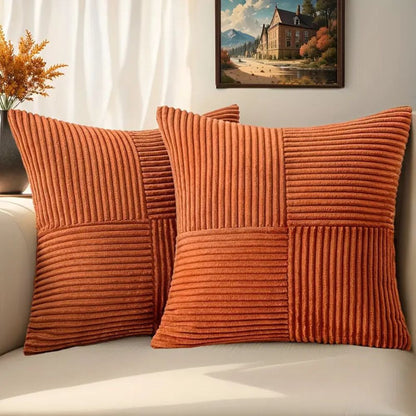 Cozy Textured Pillowcase for a Rustic Vibe